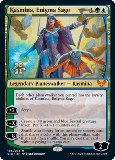 Kasmina, Enigma Sage [Strixhaven: School of Mages Prerelease Promos] | Tabernacle Games