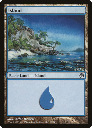 Island (68) [Duel Decks: Phyrexia vs. the Coalition] | Tabernacle Games