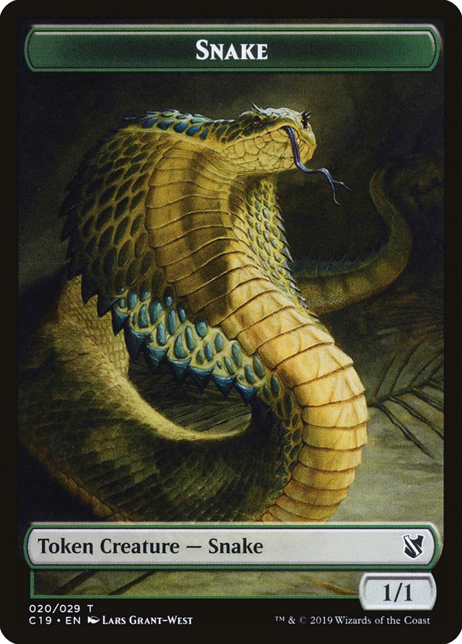 Snake [Commander 2019 Tokens] | Tabernacle Games