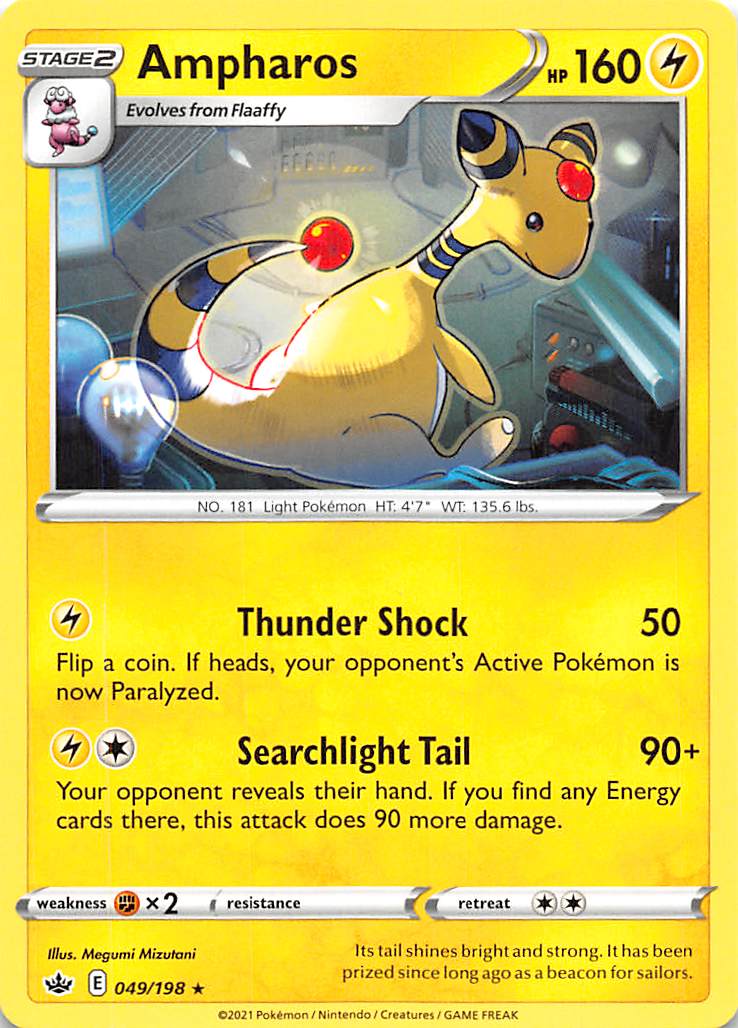 Ampharos (049/198) [Sword & Shield: Chilling Reign] | Tabernacle Games