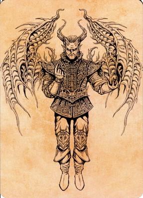Raphael, Fiendish Savior Art Card (75) [Commander Legends: Battle for Baldur's Gate Art Series] | Tabernacle Games