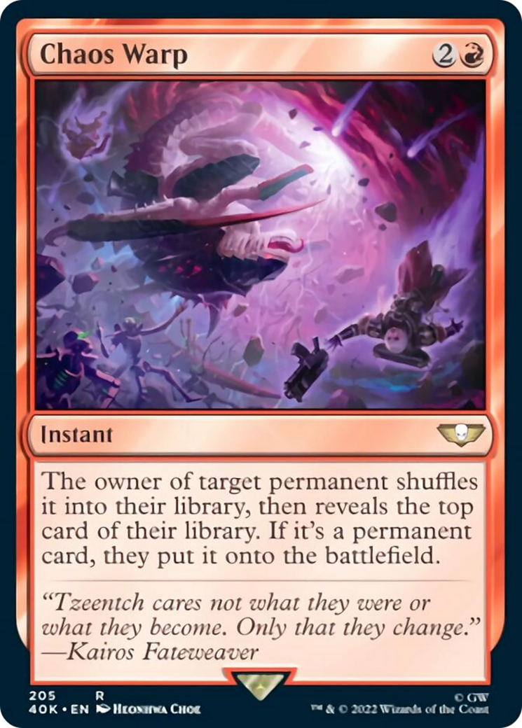 Chaos Warp [Universes Beyond: Warhammer 40,000] | Tabernacle Games