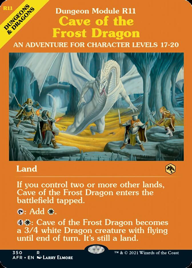 Cave of the Frost Dragon (Dungeon Module) [Dungeons & Dragons: Adventures in the Forgotten Realms] | Tabernacle Games