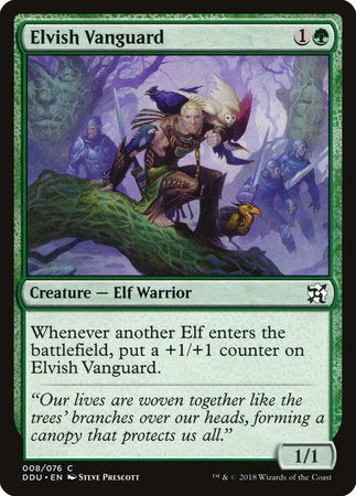 Elvish Vanguard [Duel Decks: Elves vs. Inventors] | Tabernacle Games