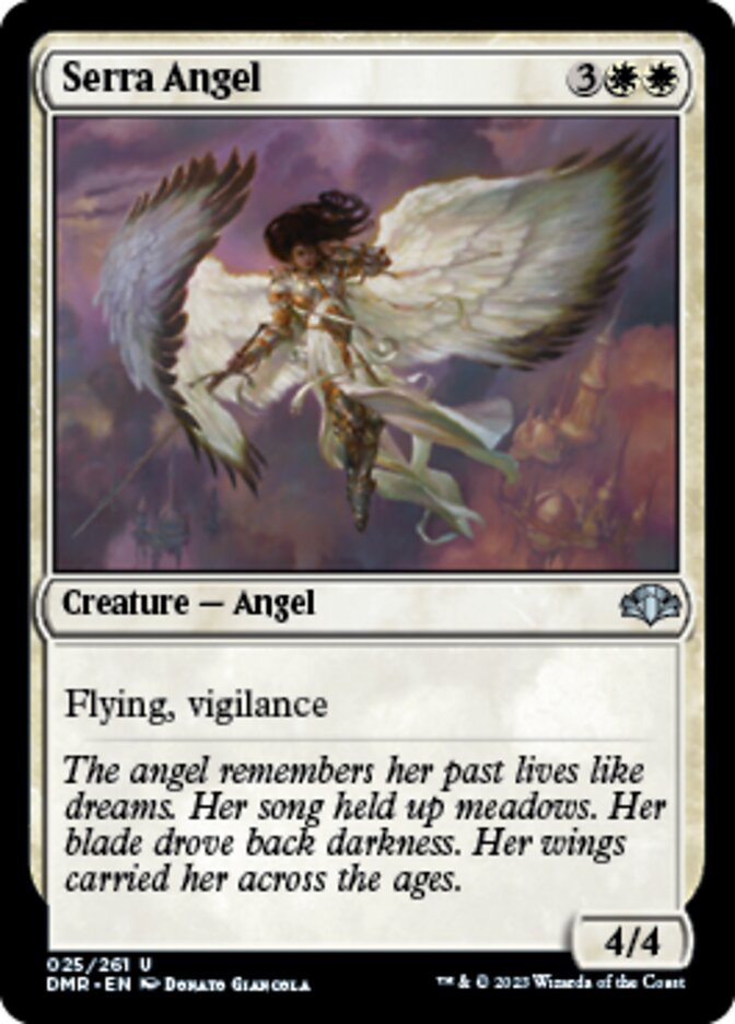 Serra Angel [Dominaria Remastered] | Tabernacle Games