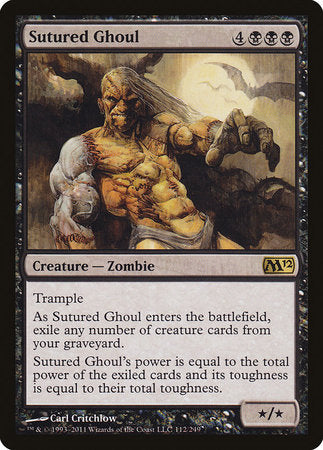 Sutured Ghoul [Magic 2012] | Tabernacle Games
