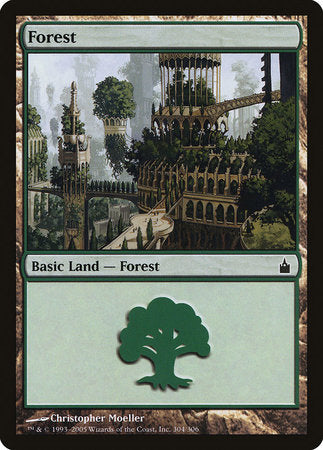 Forest (304) [Ravnica: City of Guilds] | Tabernacle Games