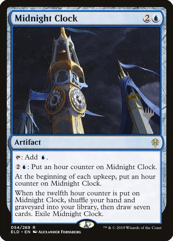 Midnight Clock (Promo Pack) [Throne of Eldraine Promos] | Tabernacle Games