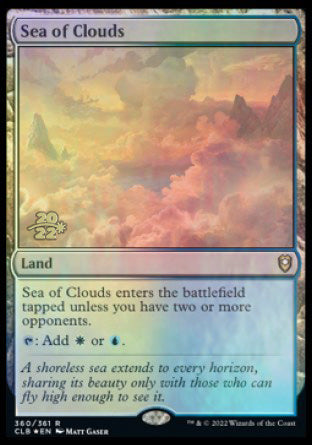Sea of Clouds [Commander Legends: Battle for Baldur's Gate Prerelease Promos] | Tabernacle Games