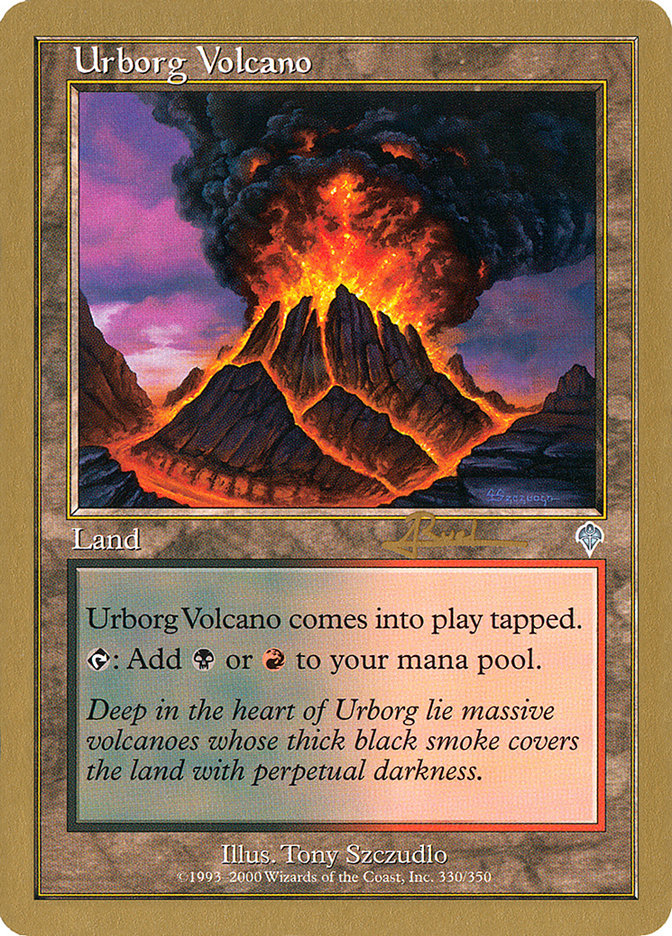 Urborg Volcano (Antoine Ruel) [World Championship Decks 2001] | Tabernacle Games