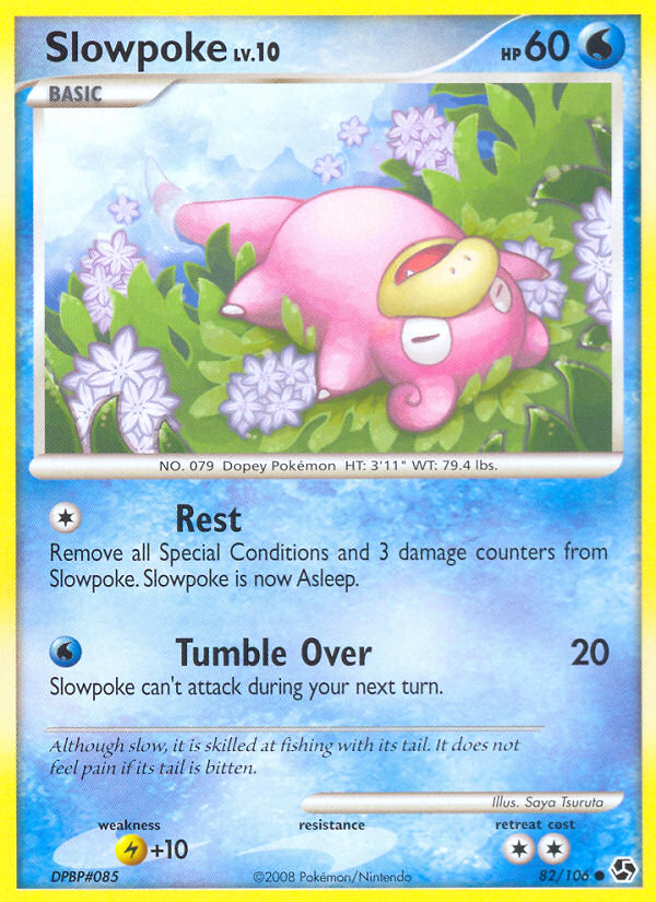 Slowpoke (82/106) [Diamond & Pearl: Great Encounters] | Tabernacle Games