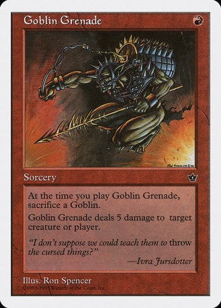 Goblin Grenade [Anthologies] | Tabernacle Games