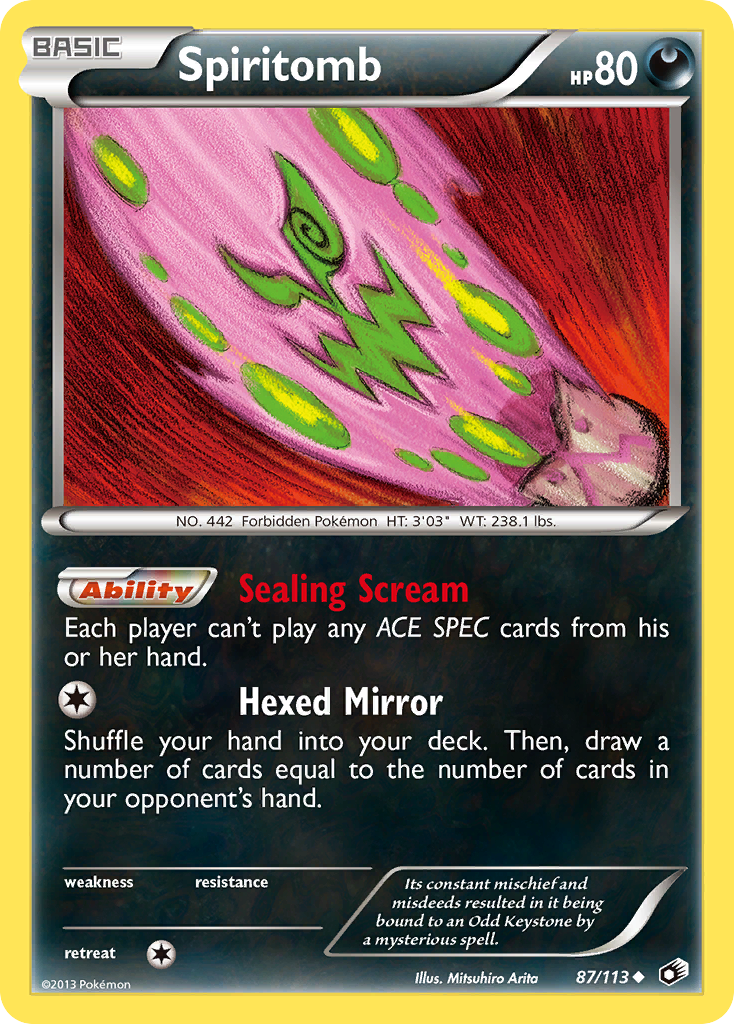 Spiritomb (87/113) [Black & White: Legendary Treasures] | Tabernacle Games