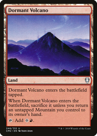 Dormant Volcano [Commander Anthology Volume II] | Tabernacle Games