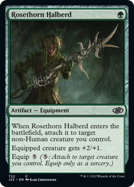 Rosethorn Halberd [Jumpstart 2022] | Tabernacle Games