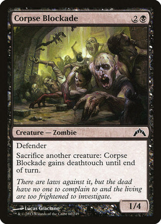 Corpse Blockade [Gatecrash] | Tabernacle Games