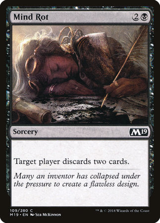Mind Rot [Core Set 2019] | Tabernacle Games