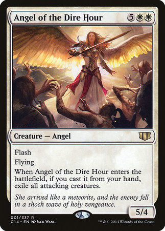 Angel of the Dire Hour [Commander 2014] | Tabernacle Games