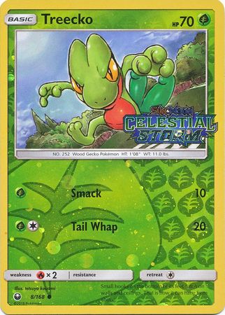 Treecko (8/168) (Toys R Us Exclusive) [Sun & Moon: Celestial Storm] | Tabernacle Games