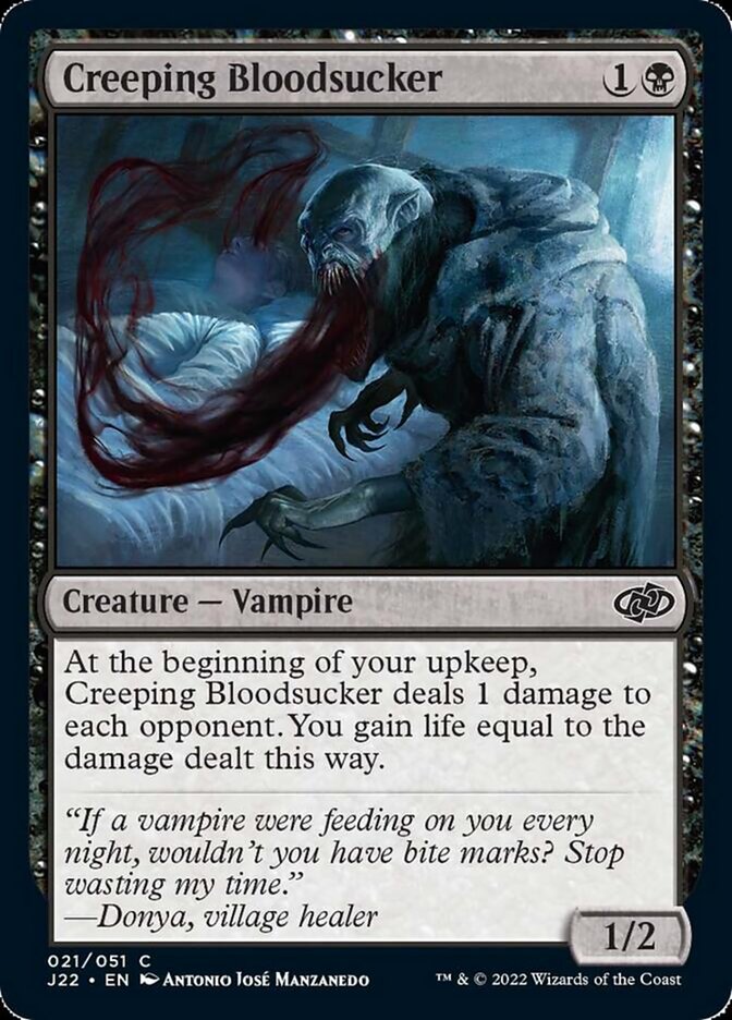 Creeping Bloodsucker [Jumpstart 2022] | Tabernacle Games