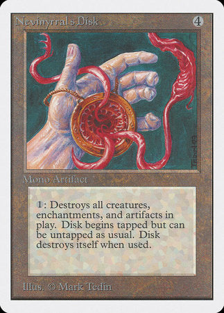 Nevinyrral's Disk [Unlimited Edition] | Tabernacle Games