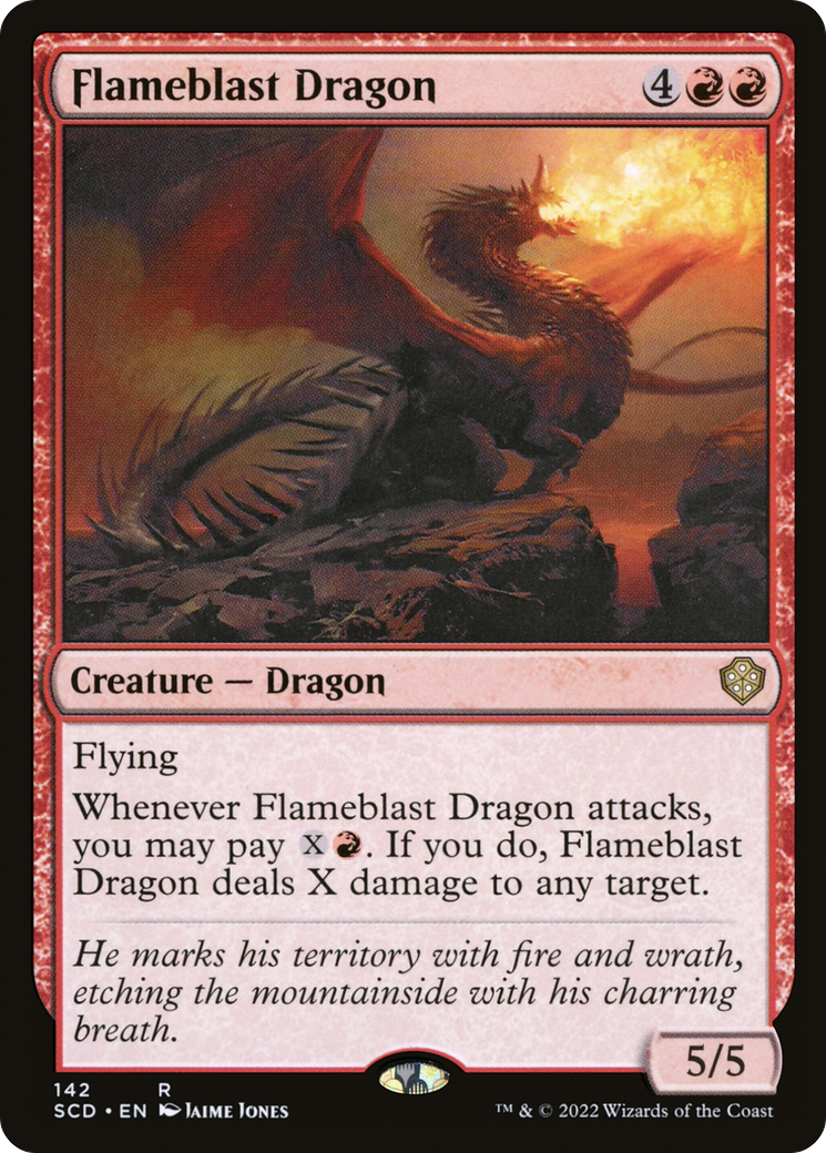 Flameblast Dragon [Starter Commander Decks] | Tabernacle Games