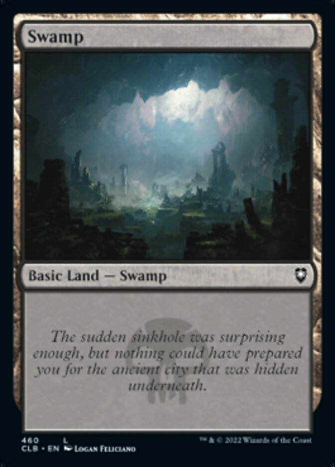 Swamp (460) [Commander Legends: Battle for Baldur's Gate] | Tabernacle Games