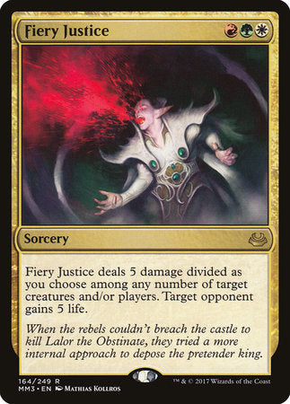 Fiery Justice [Modern Masters 2017] | Tabernacle Games