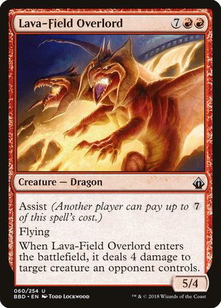 Lava-Field Overlord [Battlebond] | Tabernacle Games