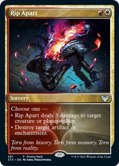 Rip Apart (Promo Pack) [Strixhaven: School of Mages] | Tabernacle Games