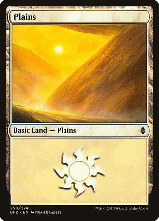 Plains (250) [Battle for Zendikar] | Tabernacle Games