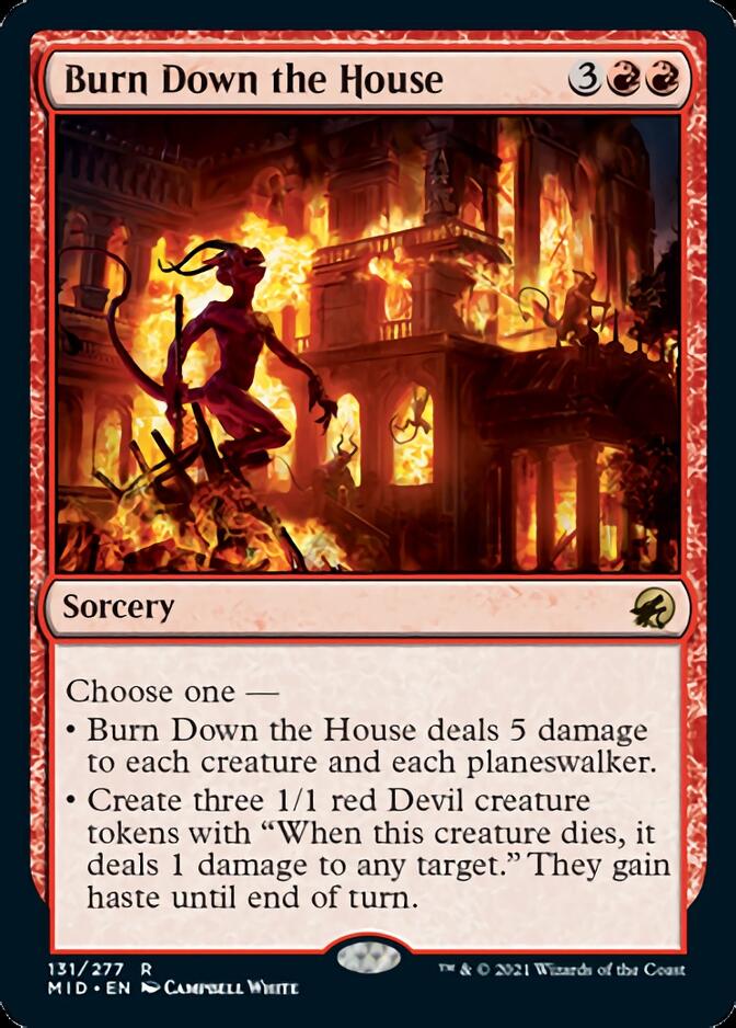 Burn Down the House [Innistrad: Midnight Hunt] | Tabernacle Games