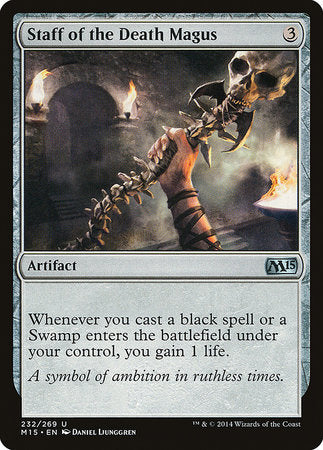 Staff of the Death Magus [Magic 2015] | Tabernacle Games