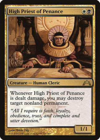 High Priest of Penance [Gatecrash] | Tabernacle Games