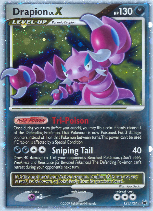 Drapion LV.X (123/127) [Platinum: Base Set] | Tabernacle Games