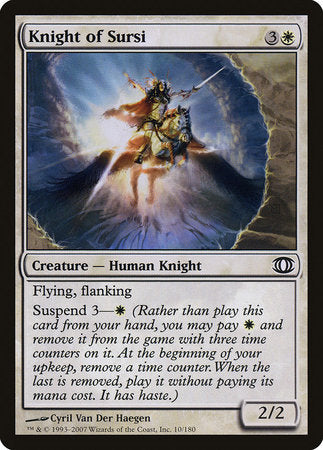 Knight of Sursi [Future Sight] | Tabernacle Games