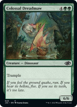 Colossal Dreadmaw [Jumpstart 2022] | Tabernacle Games