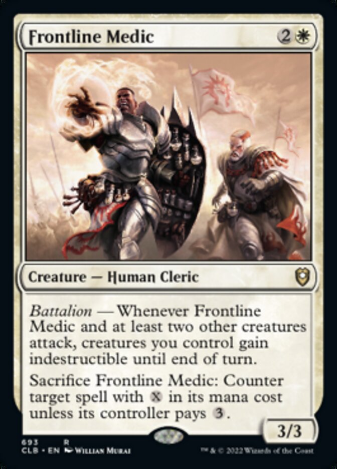 Frontline Medic [Commander Legends: Battle for Baldur's Gate] | Tabernacle Games