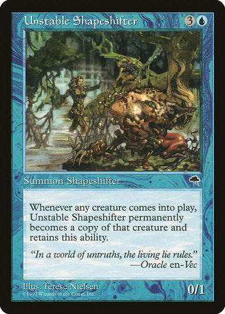 Unstable Shapeshifter [Tempest] | Tabernacle Games