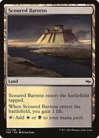 Scoured Barrens [Fate Reforged] | Tabernacle Games