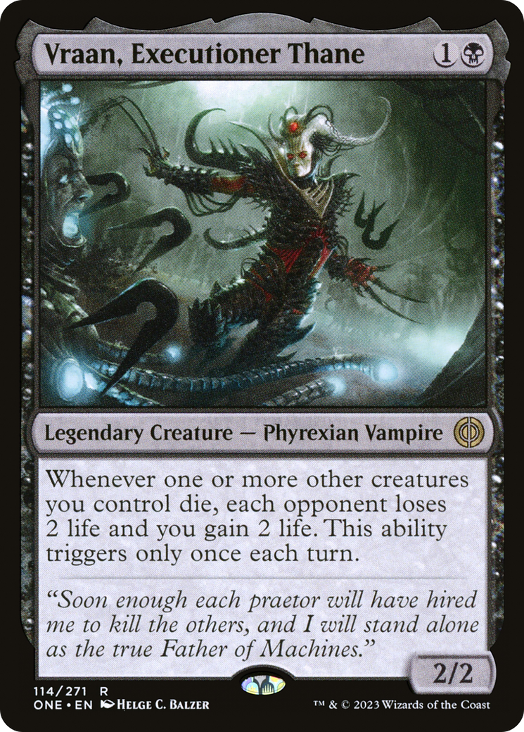 Vraan, Executioner Thane [Phyrexia: All Will Be One] | Tabernacle Games