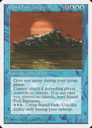 Island Fish Jasconius [Fourth Edition] | Tabernacle Games