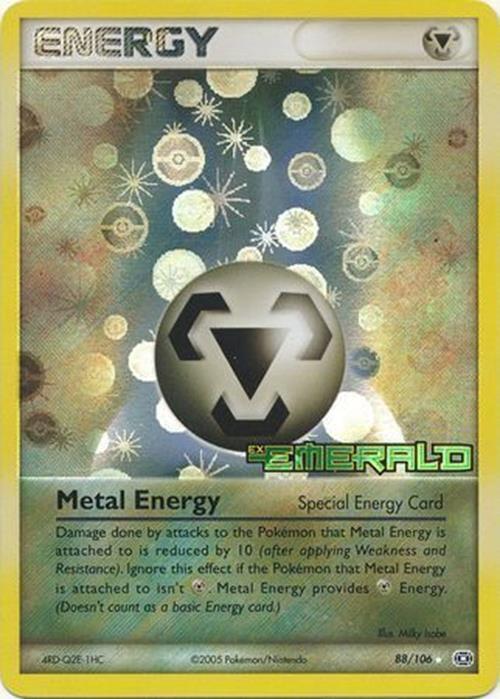 Metal Energy (88/106) (Stamped) [EX: Emerald] | Tabernacle Games