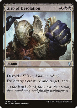 Grip of Desolation [Battle for Zendikar] | Tabernacle Games