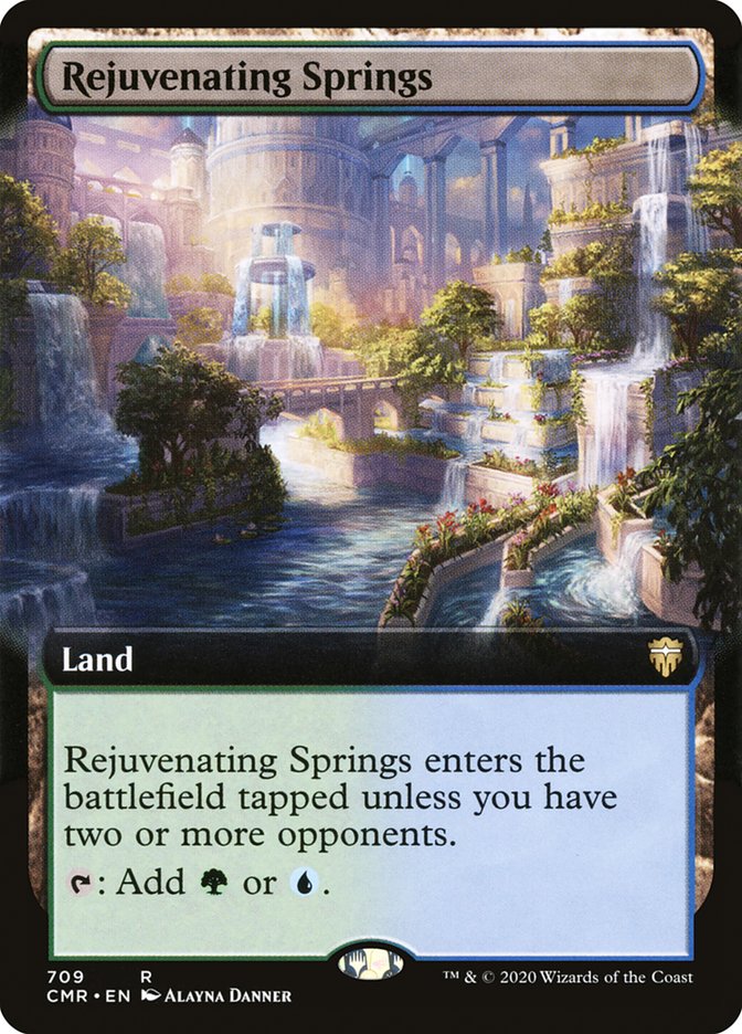 Rejuvenating Springs (Extended) [Commander Legends] | Tabernacle Games
