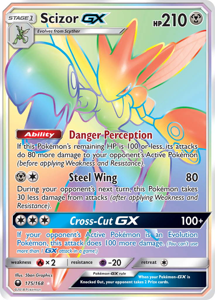 Scizor GX (175/168) [Sun & Moon: Celestial Storm] | Tabernacle Games