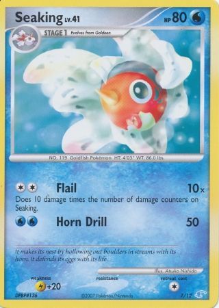 Seaking (7/12) [Diamond & Pearl: Trainer Kit - Manaphy] | Tabernacle Games