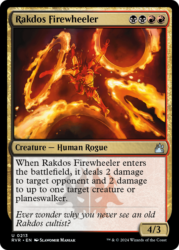 Rakdos Firewheeler [Ravnica Remastered] | Tabernacle Games