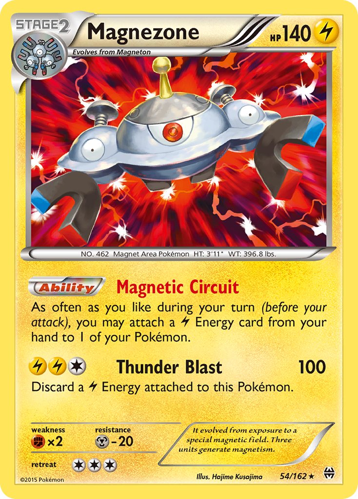Magnezone (54/162) (Theme Deck Exclusive) [XY: BREAKthrough] | Tabernacle Games