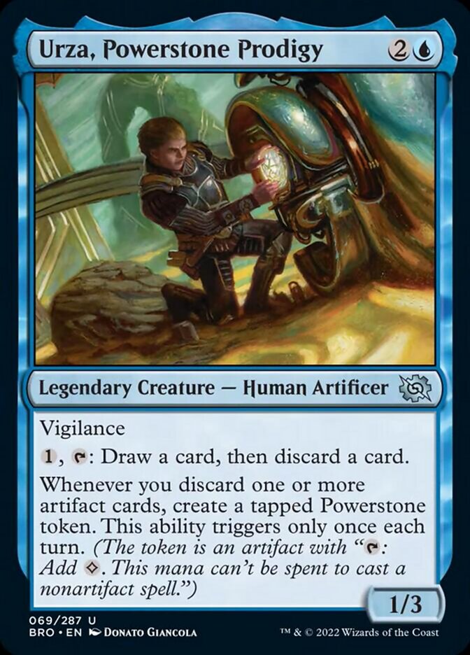 Urza, Powerstone Prodigy [The Brothers' War] | Tabernacle Games